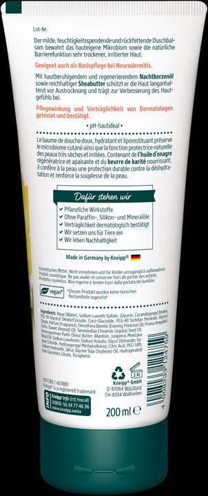 Image du produit Kneipp Baume douche onagre (200 ml)