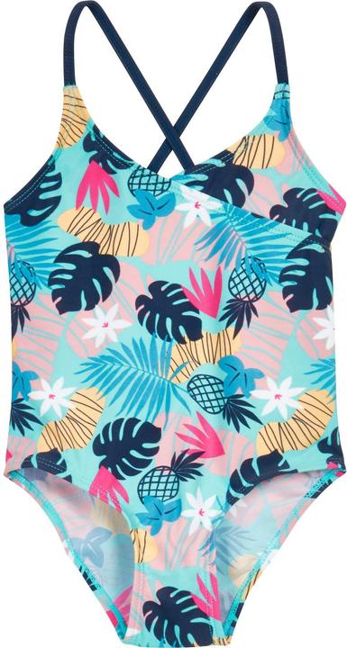 Produktbild Playshoes Badeanzug Blumen Petrol Gr. 98/104 (104)