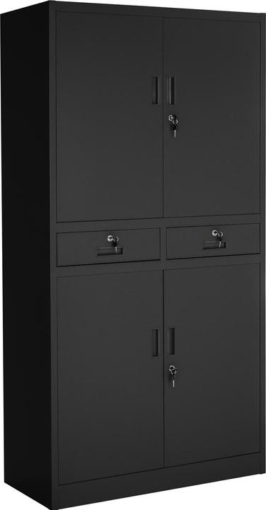 Actual product image tectake Filing cabinet (80 x 40 x 180 cm)
