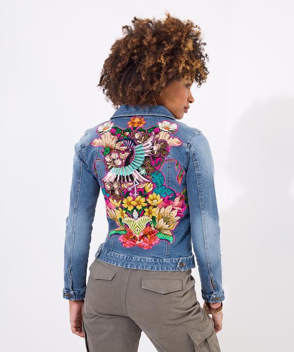 Immagine prodotto Joe Browns LIMITED EDITION Bird Applique Denim Jacket (36)