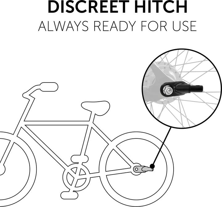 Actual product image Hauck Bike Trailer Hitch