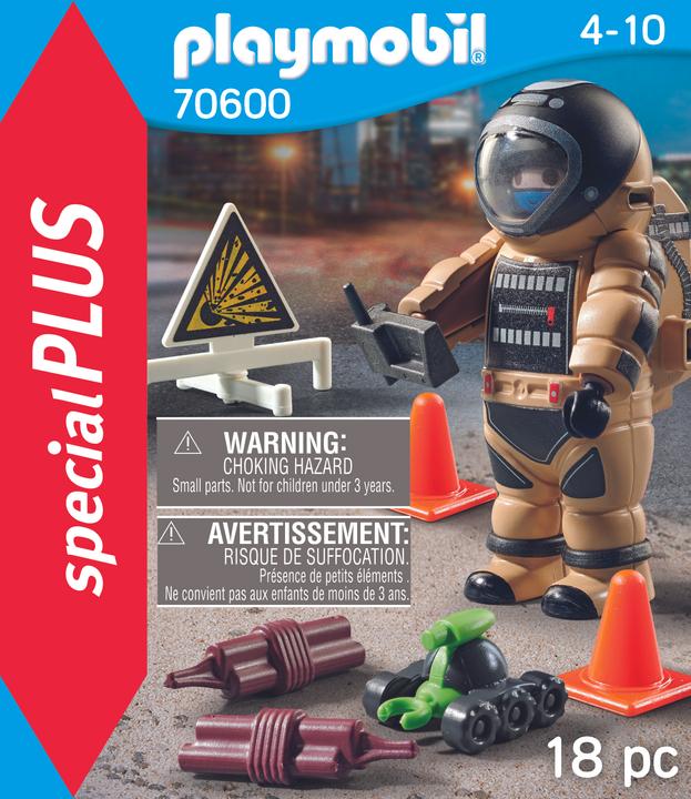 Actual product image Playmobil 70600 Police special forces (70600, Playmobil Special Plus)