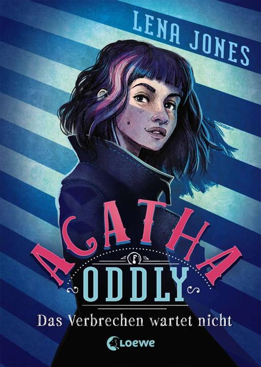 Immagine prodotto Agatha Oddly - Das Verbrechen wartet nicht (Tedesco, Lena Jones, Libri per bambini Loewe, Ulrike Köbele, 2019)