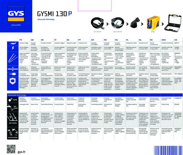 Immagine prodotto GYS Gysmi-130P