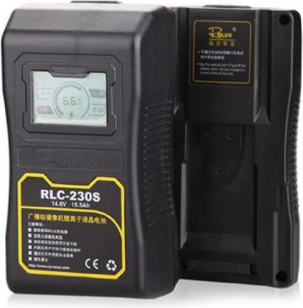 Produktbild Rolux V-Mount Akku RLC-230S 230Wh 14,8V 15500mAh (1 Stk., 15500 mAh, Akku)