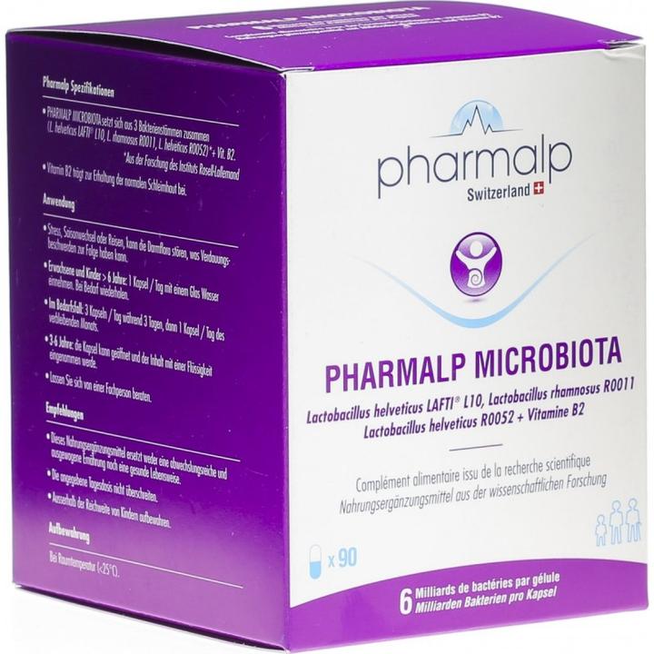 Actual product image Pharmalp Microbiota (90 Piece, Capsules, 80 g)