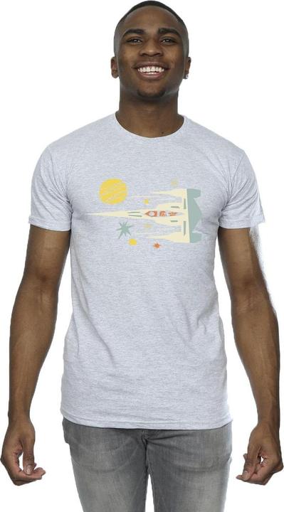 Immagine prodotto Star Wars The Mandalorian Cutout Ship Maglietta Uomo (3XL)