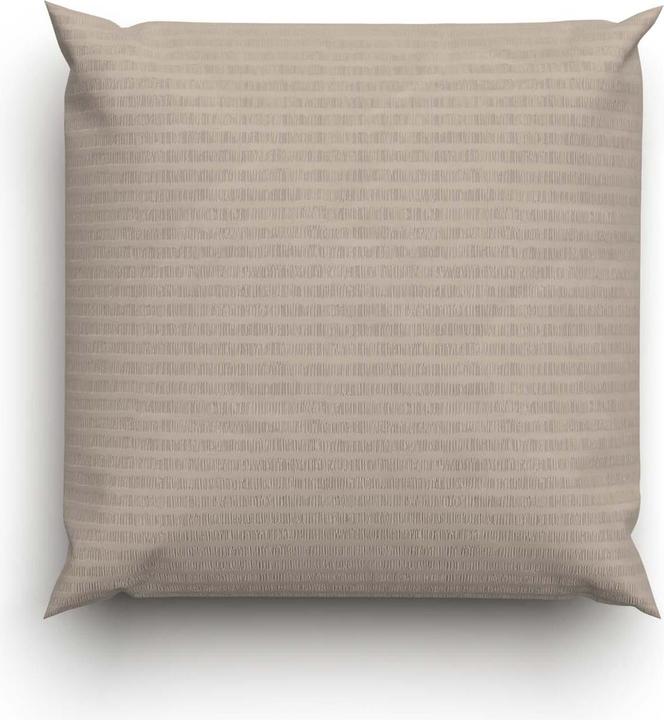 Immagine prodotto Lotus Bettwaren Biancheria da letto in raso Seersucker uni (Copricuscino, 65 x 65 cm)