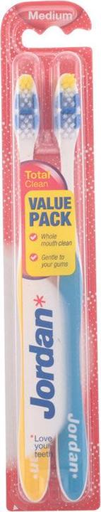 Actual product image Jordan TOTAL CLEAN cepillo dental #medio 2 uds (2 x)