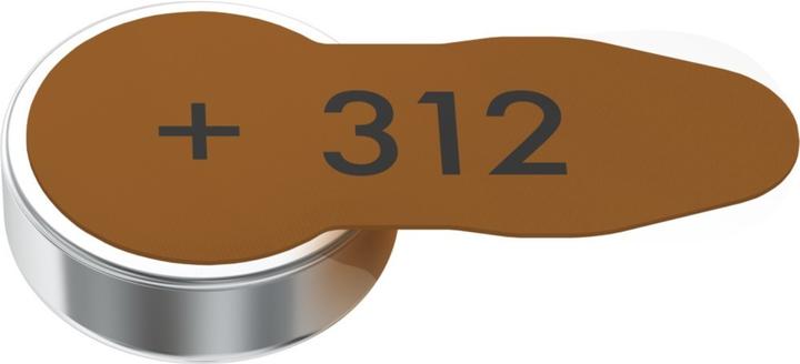 Image du produit Varta Pile d'aide auditive (6 pcs, A312, 180 mAh)