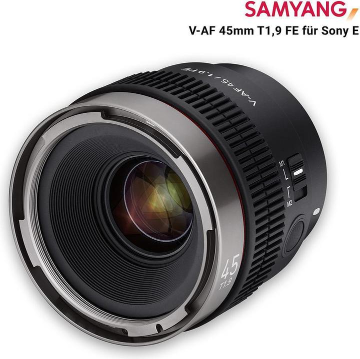 Actual product image Samyang V-AF 45mm T1,9 FE Sony E (Sony E, full size)