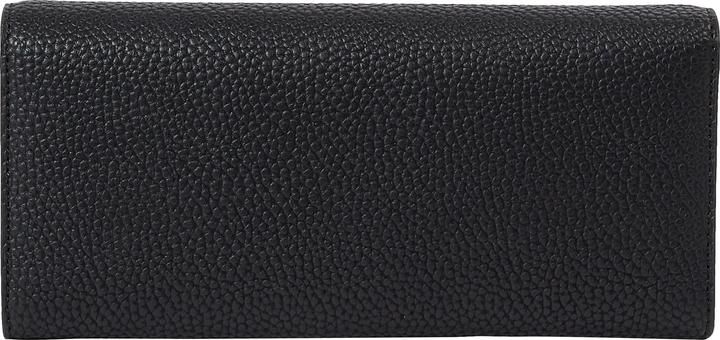 Produktbild Tommy Hilfiger Damen Portemonnaie TH Emblem Large Flap Wallet Gross, Schwarz (Black), Einheitsgrösse
