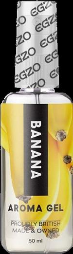 Actual product image Egzo Aroma Gel "Banana" 50ml aromatic lubricant for delicious oral sex (50 ml)