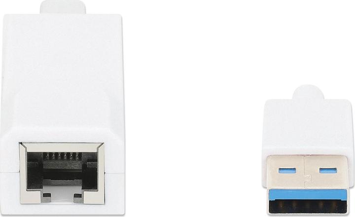 Immagine prodotto Manhattan Adattatore da USB a Ethernet (USB, RJ45 (1x))