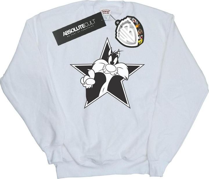 Looney Tunes Sylvester Mono Star Sweatshirt (M)