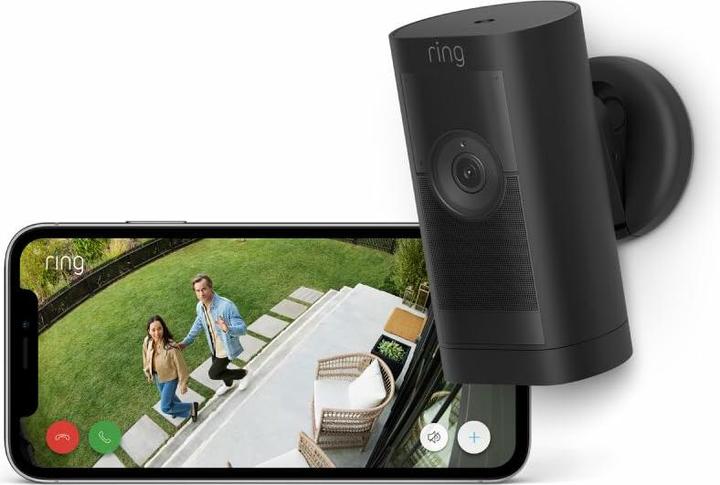Actual product image Ring Stick Up Cam Pro - Battery - Black - EU (1920 x 1080 Pixels)