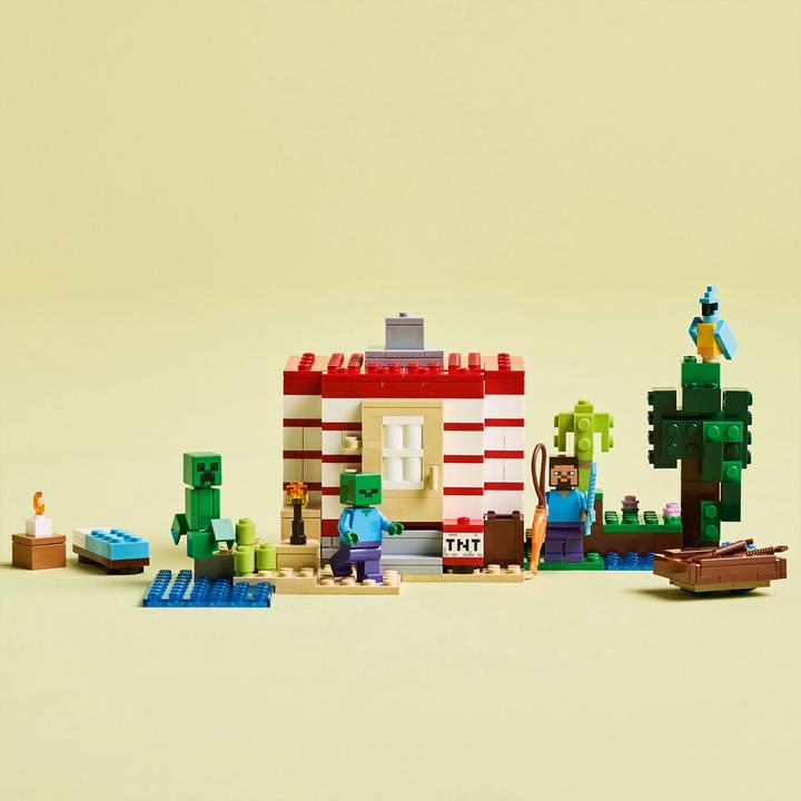 Produktbild LEGO Das TNT-Dschungelhaus (21275, LEGO Minecraft)