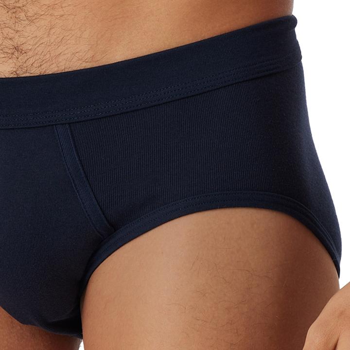 Produktbild Schiesser 4er Pack Cotton Essentials Feinripp Sportslip / Unterhose (M, 4er Pack)