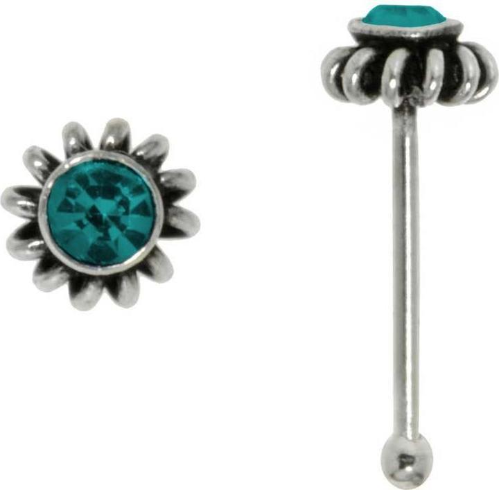 Produktbild Bijouteria Nasenpiercing (Silber 925, Kristall)