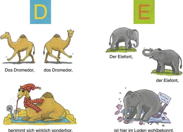Produktbild Das Tier-ABC (Deutsch, Paul Maar, Tina, Schulte, 2024)