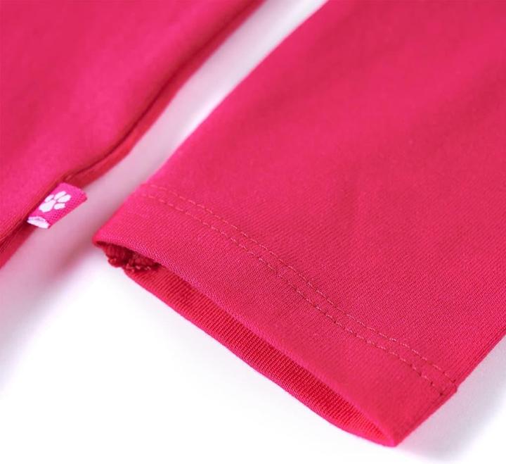 Actual product image VidaXL Children's long-sleeved shirt bright pink 92,Material: 95 % cotton. 5 (92)