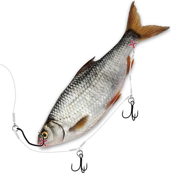 Produktbild Quantum Mr. Pike Ghost Traces Bait-Release-Rig