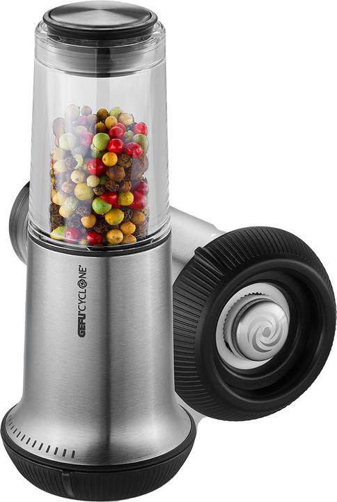 Immagine prodotto GEFU Macina sale Macina pepe X-PLOSION M in acciaio inox 15 cm + 80 g di pepe Rasavat