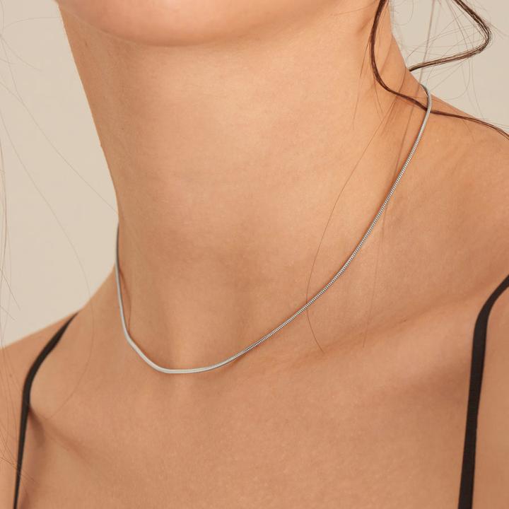 Image du produit Ania Haie Collier Snake Chain 925 argent sterling (Argent 925, 38 cm)