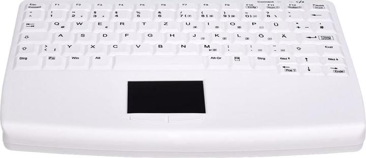 Actual product image Active Key AK-4450-GUVS-W/GE (EN) Hygiene Notebook Style Touchpad Keyboard Fully Sealed Watertight U (DE, Cable)