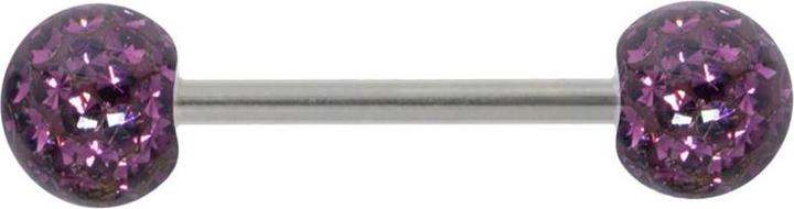 Produktbild Bijouteria Brustpiercing (Epoxiharz, Kristall, Chirurgenstahl 316L)
