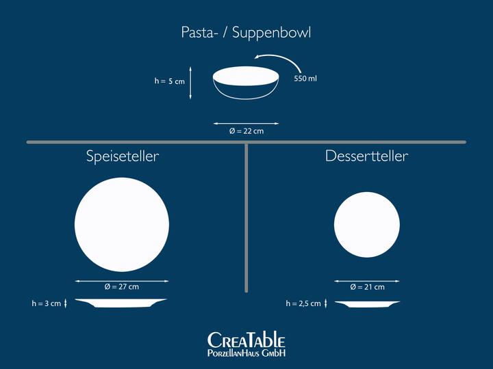 Produktbild CreaTable Catania (12 Stück)