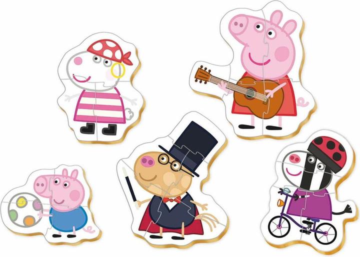 Immagine prodotto Educa 18589 Puzzle 20 pezzi. (3/4/5pz) Peppa Pig II per bambini