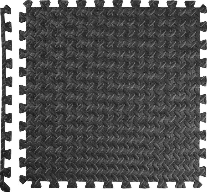 Actual product image tectake Gym mats - interlocking set of 24 (362 x 246 cm)