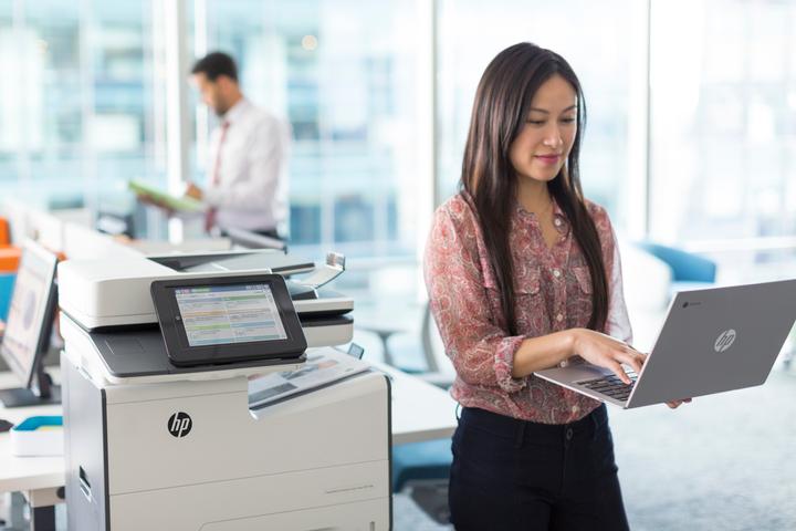 Produktbild HP Page Wide Enterprise Color MFP 586dn (Tintenpatrone, Farbe)