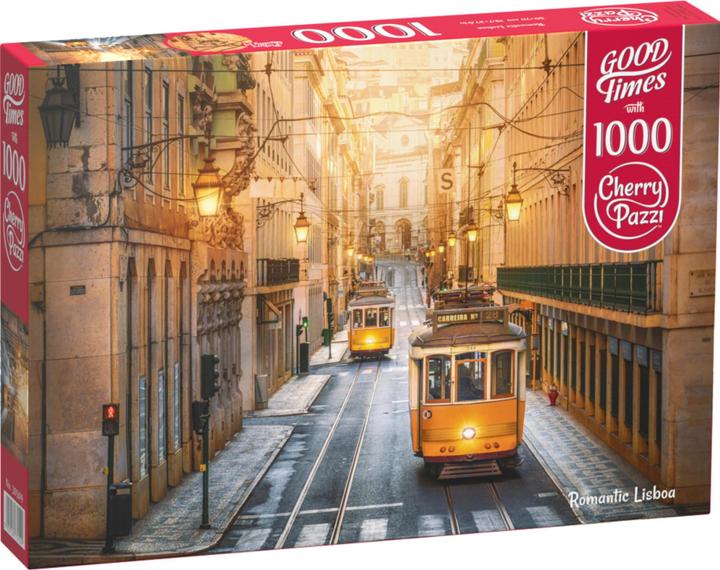 Cherry Pazzi Puzzel Romantisch Lissabon, Portugal 1000 stukjes (1000 onderdelen)