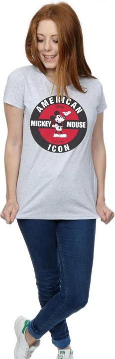 Image du produit Disney - T-shirt MICKEY MOUSE AMERICAN ICON - Femme (XXL)
