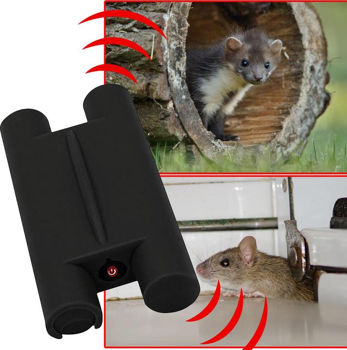 Image du produit Isotronic Chasseur de fouines, de souris et de rats, avec ultrasons et intervalle