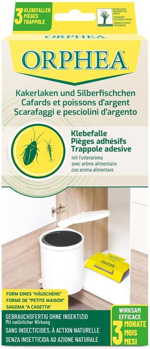 Actual product image Orphea Cockroach and silverfish trap
