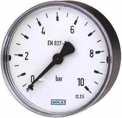 Image du produit Rs Pro Manomètre analogique, 0bar à 4bar, Ø cadran