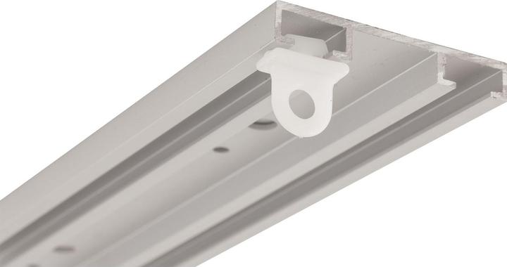 Produktbild Leha Alufa Feststeller für Liftschleuse passend zu Alu-Lafuschiene Kunststoff weiss