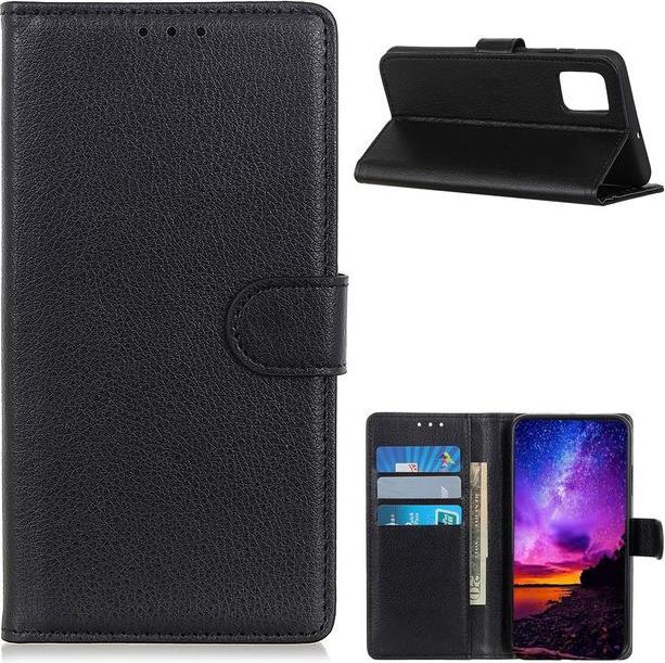 Actual product image MU Classic Litchi Leather Bookcover Series (Mi 10T, Mi 10T Pro)