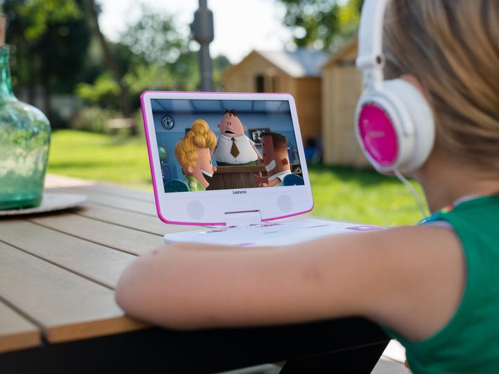 Actual product image Lenco DVP-910 (Portable DVD player)