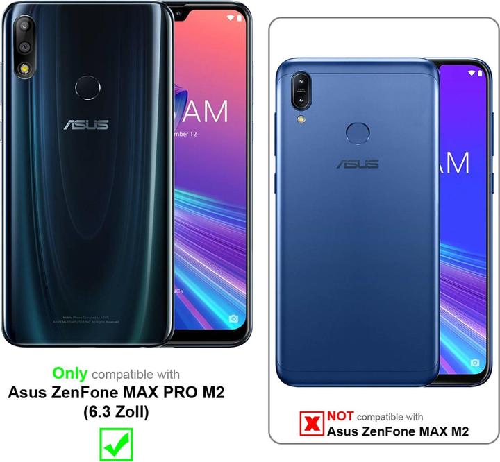 Productafbeelding Cadorabo Boek met kaft met standfunctie (Asus ZenFone Max Pro (M2))