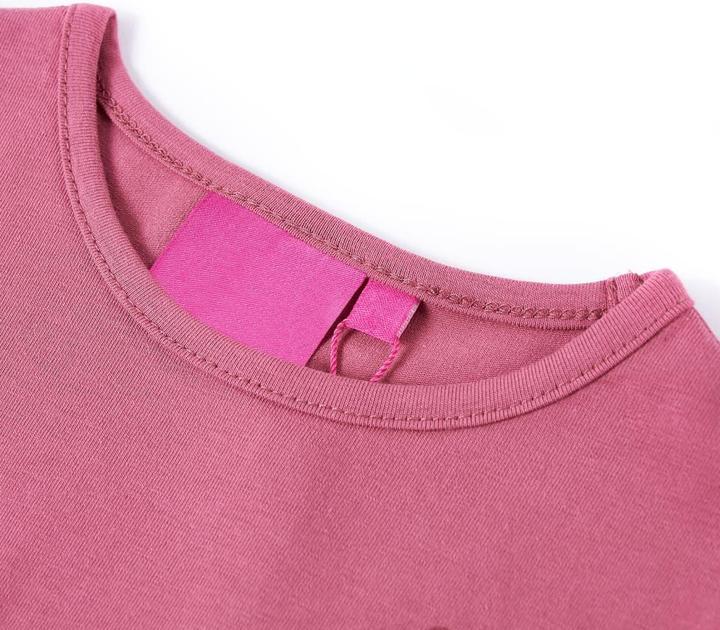 Immagine prodotto VidaXL Camicia da bambino a maniche lunghe rosa lampone 104,Materiale: 95 (104)