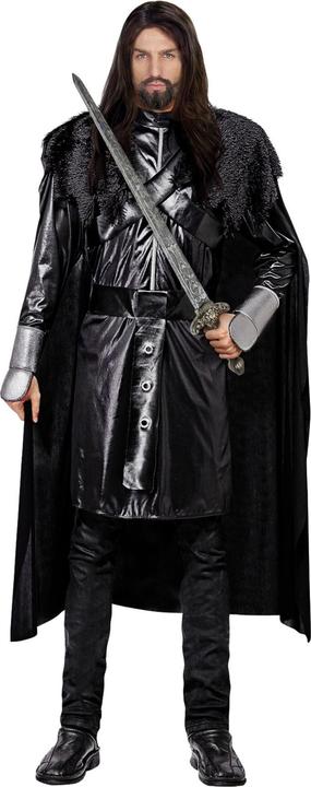Actual product image Widmann Dark knight of the Night's Watch with tunic with arm guards and cloak, belt (S, M, L, XL)