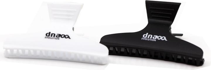 Produktbild DNA Footwear Haarklammern (Schwarz-Weiss) L 82mm Art:13005 (12 Stk.)