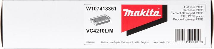 Energie-Label Makita Filterelement PTFE für VC4210M Sauger