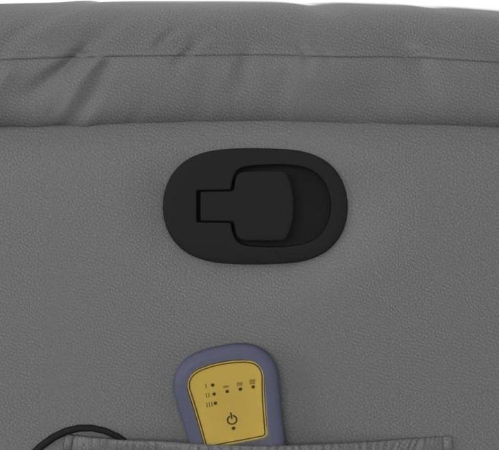 Actual product image VidaXL Massage chair with stand-up aid imitation leather