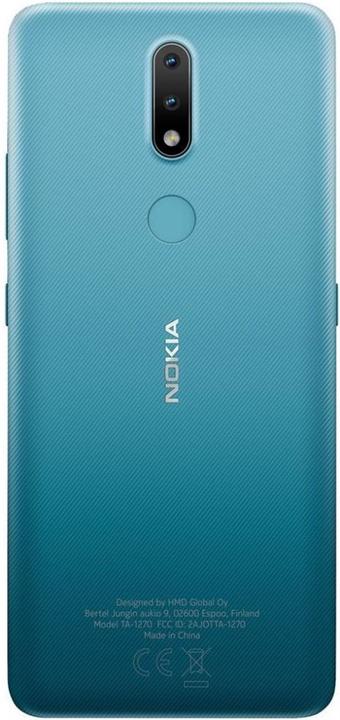 Produktbild Nokia 2.4 (32 GB, Blue, 6.50", Hybrid Dual SIM, 13 Mpx, 4G)