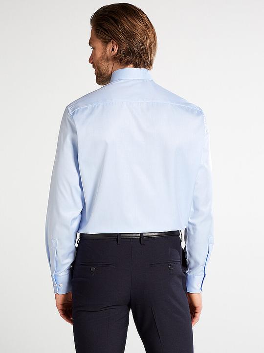 Produktbild Eterna Herrenhemd COMFORT FIT Langarm Standard BLAU Gr.45 (45)